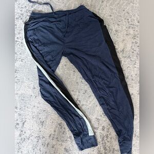 Tommy John Navy and Black supersoft sweatPants- lightweight